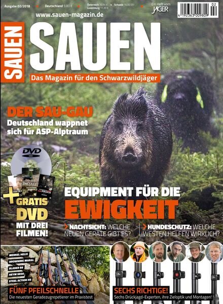 Sauen – Oktober 2018 Cover