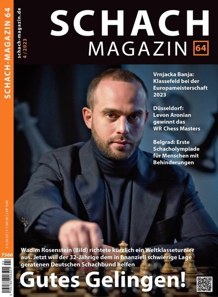 Schach-Magazin 64 – 01 April 2023 Cover