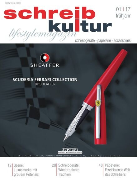 Schreibkultur – 20 Januar 2017 Cover