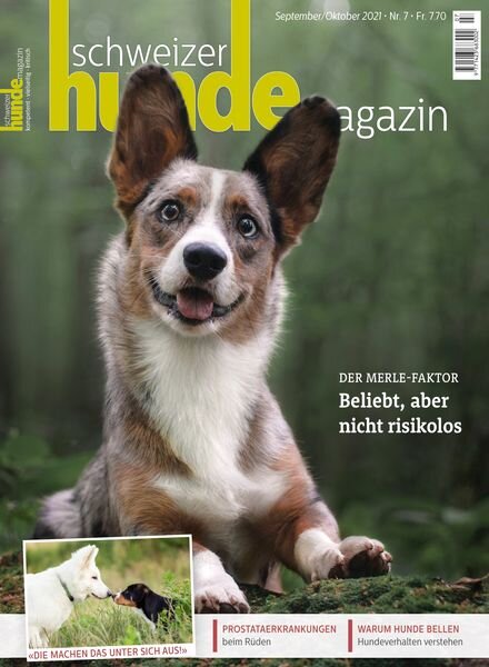 Schweizer Hunde Magazin – 09 September 2021 Cover