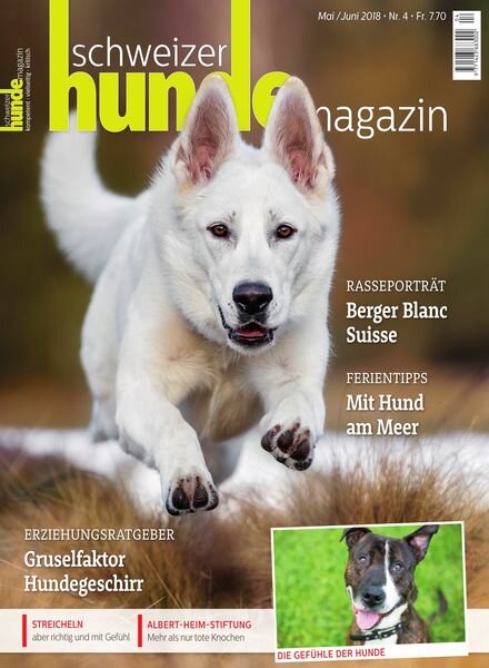 Schweizer Hunde Magazin – 11 Mai 2018 Cover