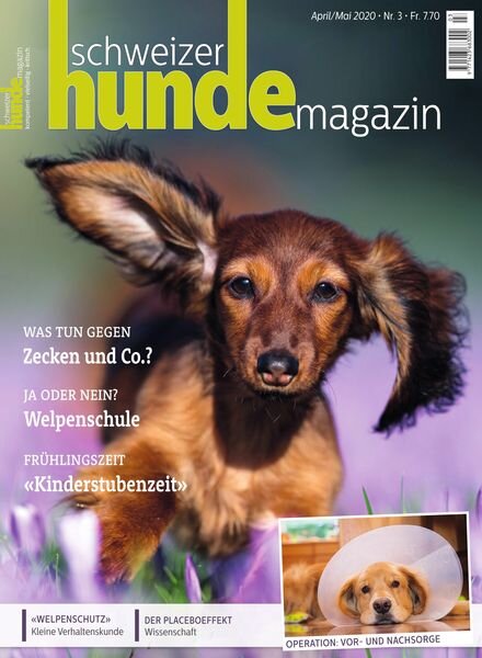 Schweizer Hunde Magazin – 26 Marz 2020 Cover