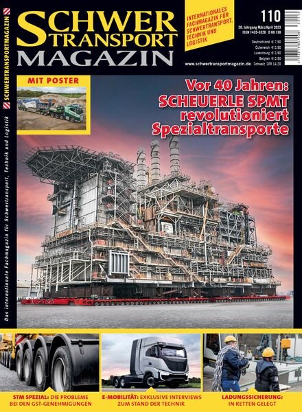 Schwertransportmagazin – Marz-April 2023 Cover