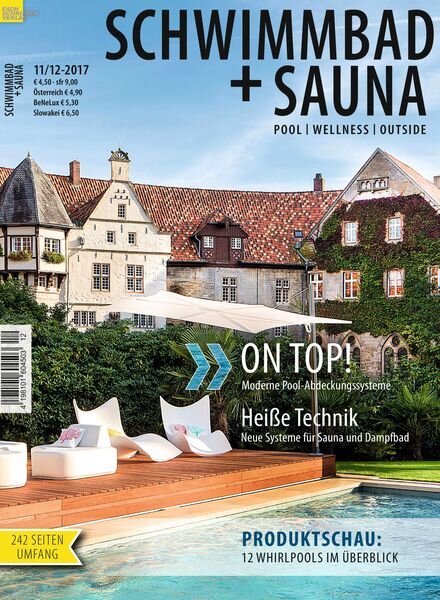 Schwimmbad + Sauna – Oktober 2017 Cover