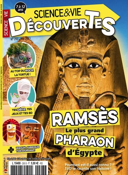 Science & Vie Decouvertes – avril 2023 Cover