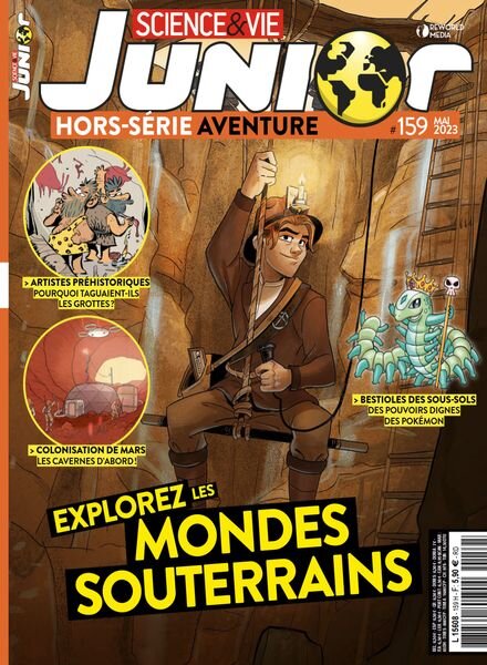 Science & Vie Junior – mai 2023 Cover