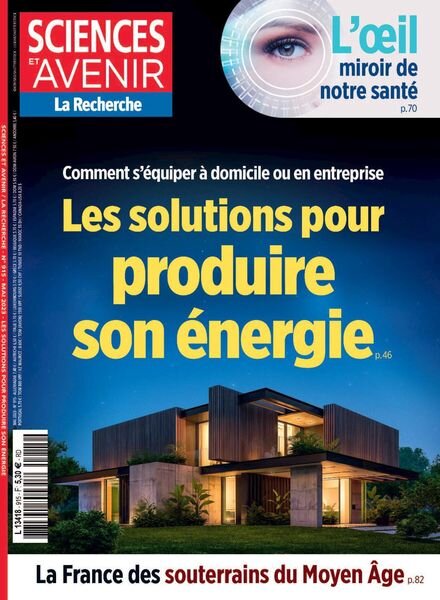 Sciences et Avenir – mai 2023 Cover