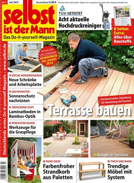 selbst ist der Mann – 19 Juni 2015 Cover