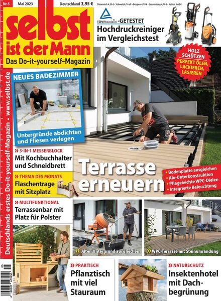 selbst ist der Mann – April 2023 Cover