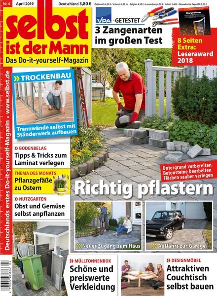 selbst ist der Mann – Marz 2019 Cover