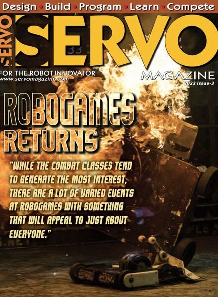 Servo Magazine – Issue 3 2022 Cover