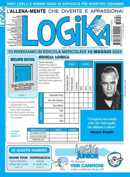 Settimana Logika – 07 aprile 2023 Cover