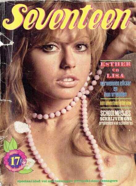 Seventeen Dutch – n 17 April 1977 Cover
