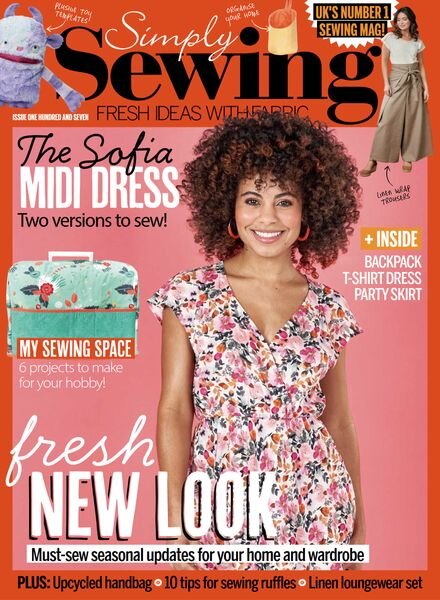 Simply Sewing – May 2023 Cover