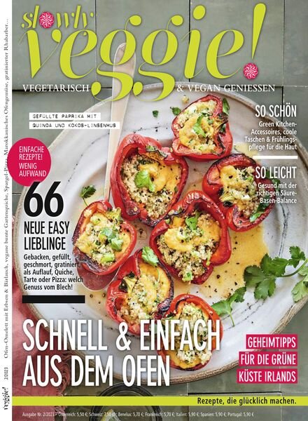 Slowly Veggie Germany – Nr 2 2023 Cover