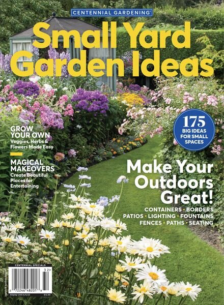 Small Yard Garden Ideas – March 2023 Cover