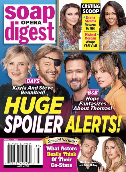Soap Opera Digest – April 17 2023 Cover