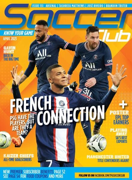 Soccer Club – April 2023 Cover