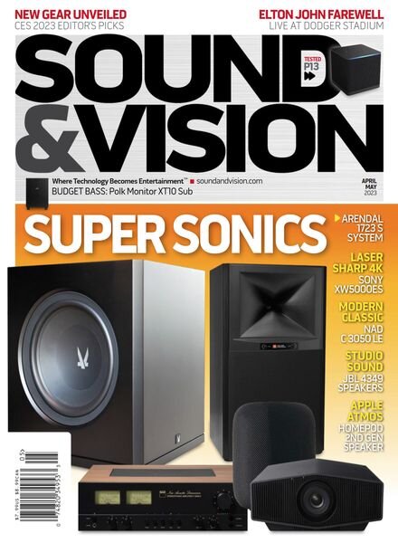 Sound & Vision – April 2023 Cover