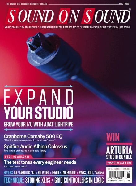 Sound On Sound USA – May 2023 Cover