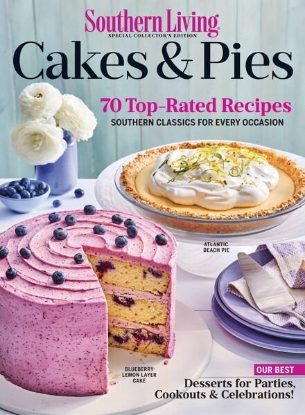 Southern Living Cakes & Pies – March 2023 Cover
