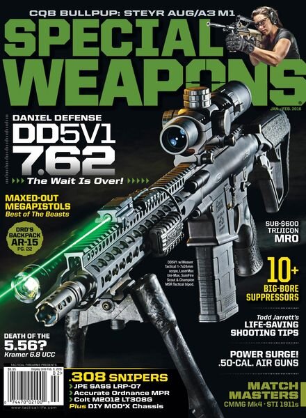 Special Weapons – 17 November 2015 Cover