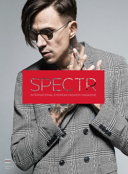 SPECTR Magazine English Edition – 26 October 2016 Cover