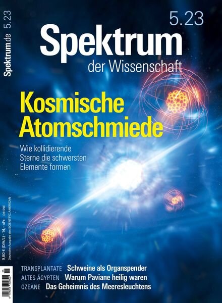 Spektrum der Wissenschaft – 15 April 2023 Cover