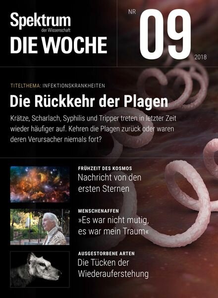 Spektrum – Die Woche – 01 Marz 2018 Cover