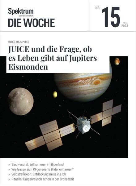 Spektrum – Die Woche – 13 April 2023 Cover