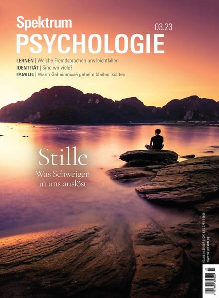 Spektrum Psychologie – April 2023 Cover