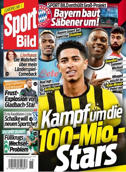 Sport Bild – 12 April 2023 Cover
