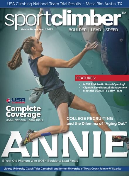 SportClimber – March 2023 Cover