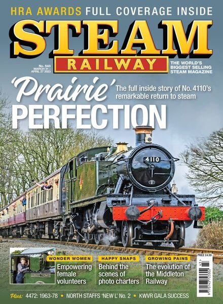 Steam Railway – 31 March 2023 Cover