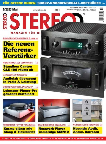 STEREO – Mai 2023 Cover