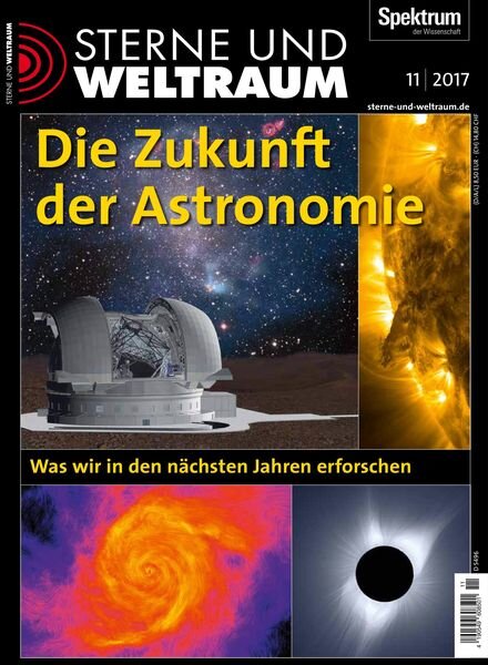 Sterne und Weltraum – 13 Oktober 2017 Cover