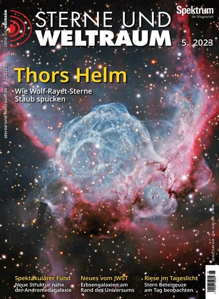 Sterne und Weltraum – 14 April 2023 Cover