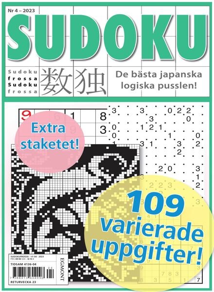 Sudoku Frossa – 20 april 2023 Cover