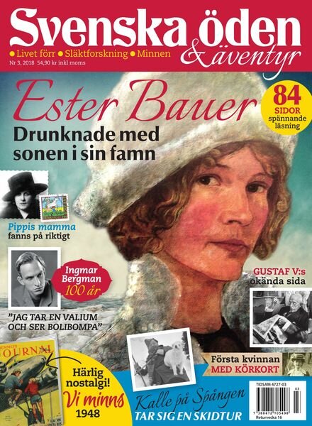Svenska Oden & aventyr – 13 mars 2018 Cover