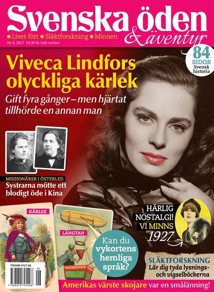 Svenska Oden & Aventyr – 16 juni 2017 Cover