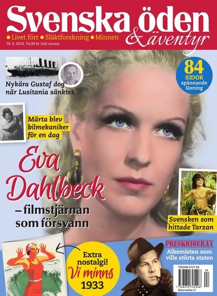 Svenska Oden & Aventyr – 17 april 2018 Cover