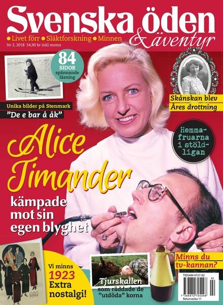 Svenska Oden & aventyr – februari 2018 Cover