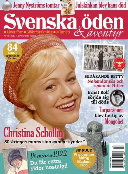 Svenska Oden & aventyr – november 2017 Cover