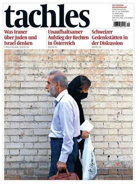 tachles – 24 Marz 2023 Cover