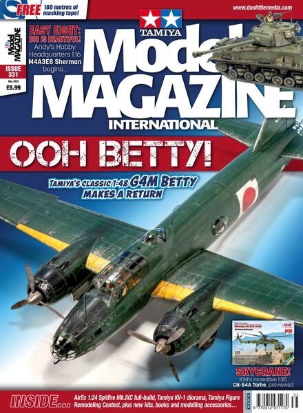 Tamiya Model Magazine – Issue 331 – May 2023 Cover