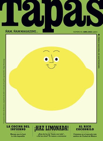 Tapas Spanish Edition – abril 2023 Cover