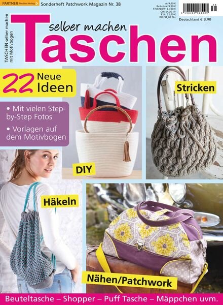 Taschen selber machen – April 2023 Cover