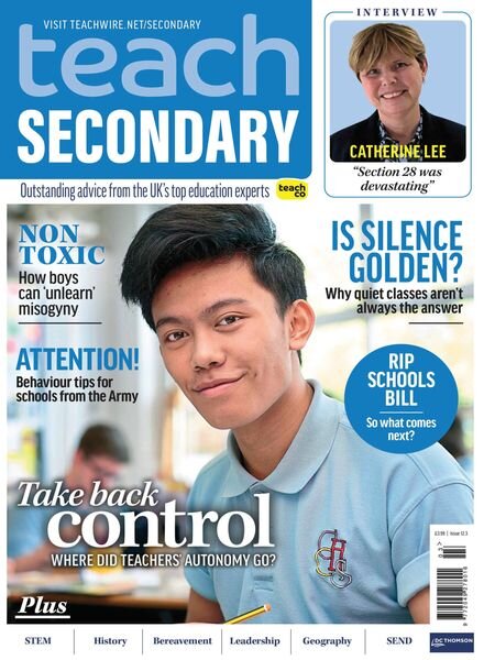 Teach Secondary – April 2023 Cover