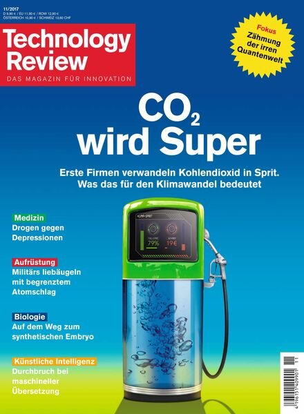 Technology Review – 12 Oktober 2017 Cover