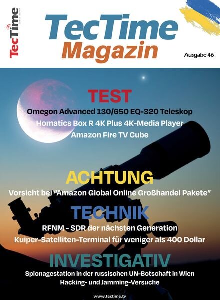 TecTime Magazin – Nr 46 2023 Cover